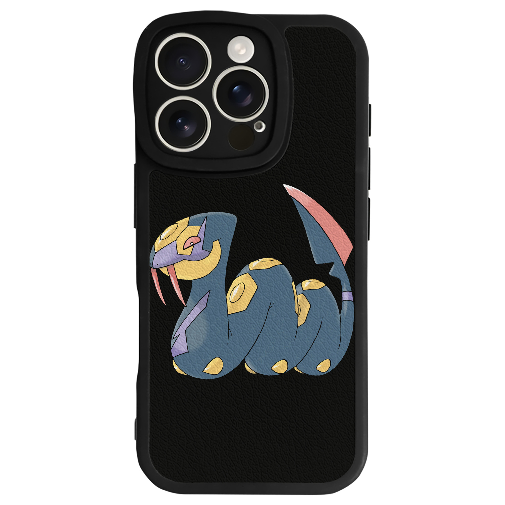 （画像用） ポケットモンスター Pokémon 【iPhone 16シリーズ対応】シリコンスマホケース（レザー調） 材質：シリコン